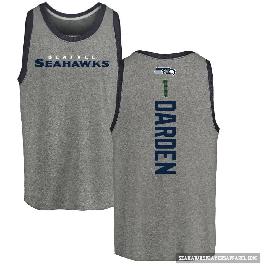 Youth ＃1 Jaelon Darden Seattle Seahawks Ash Backer Tank Top